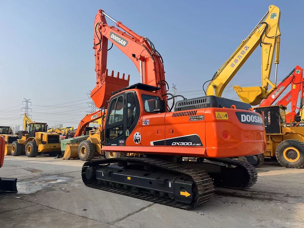 Gebruikte originele Doosan-graafmachine DX300LC-9C 30 ton Middelgebruikte graafmachine Doosan 300 Zware apparatuur