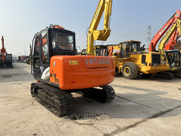 Gebruikte graafmachines Hitachi ZX70 Hydraulische kruipergraafmachine Gebruikte 7 ton Mini Hitachi Graafmachine 70