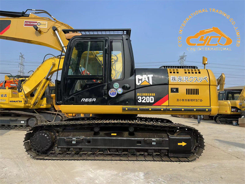 Gebruikte CAT-graafmachines met mechanische injectormotor Gebruikte Caterpillar 320-graafmachine