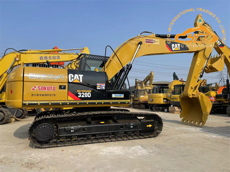 Gebruikte CAT-graafmachines met mechanische injectormotor Gebruikte Caterpillar 320-graafmachine