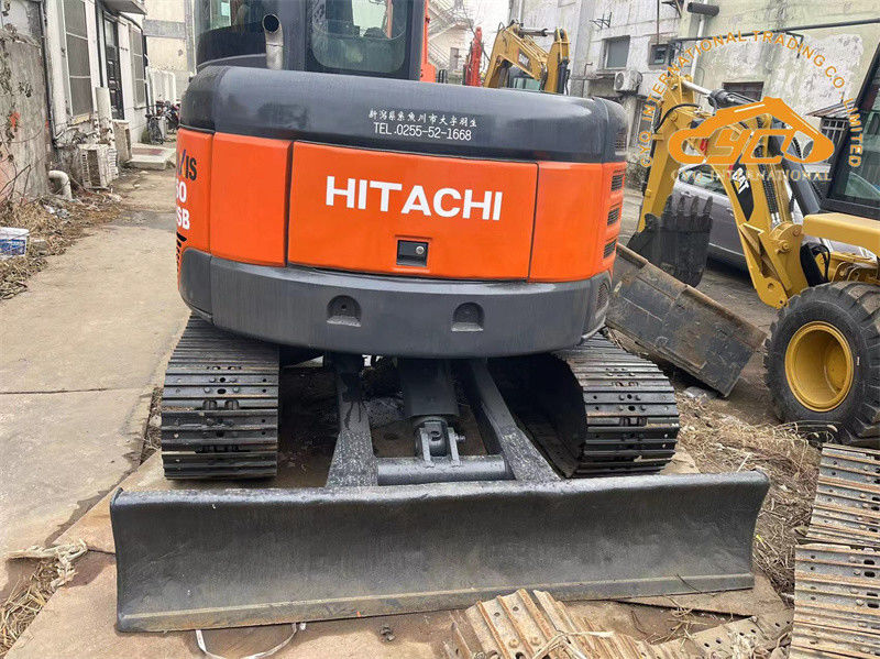 Gebruikte Hitachi ZX60USB mini graafmachine Gebruikte 6 ton Hitachi ZX60 Crawler graafmachine