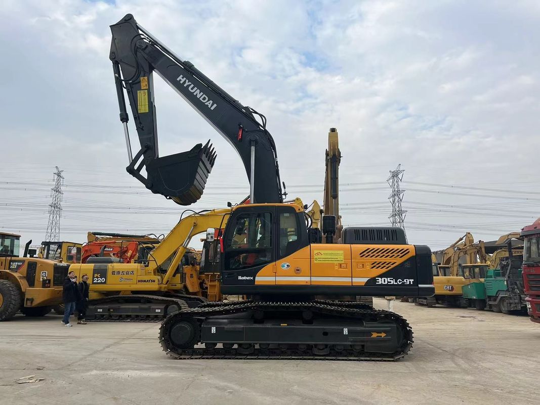 Doosan Hyundai 305lc-9t Gebruikte grote graafmachines 30 ton Gebruikte grote Hyundai graafmachine