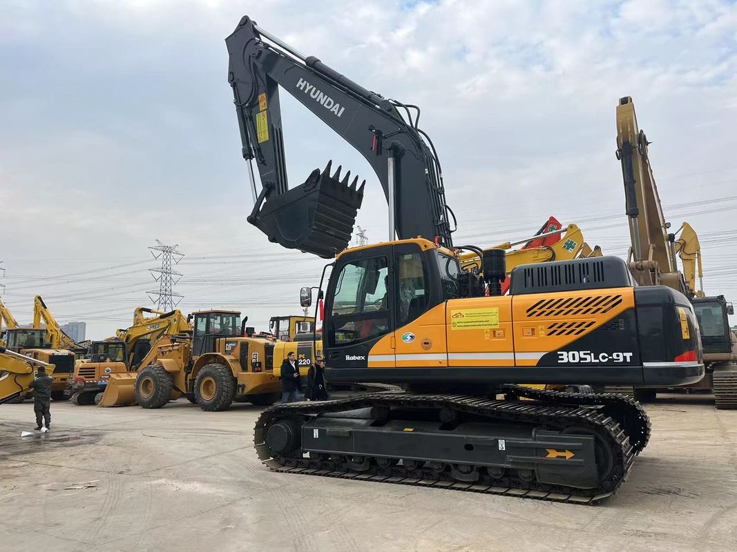 Doosan Hyundai 305lc-9t Gebruikte grote graafmachines 30 ton Gebruikte grote Hyundai graafmachine
