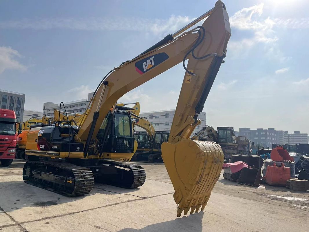 Gebruikte Caterpillar 320D graafmachine met injectie 3066 motor 20 ton Medium CAT 320 graafmachine
