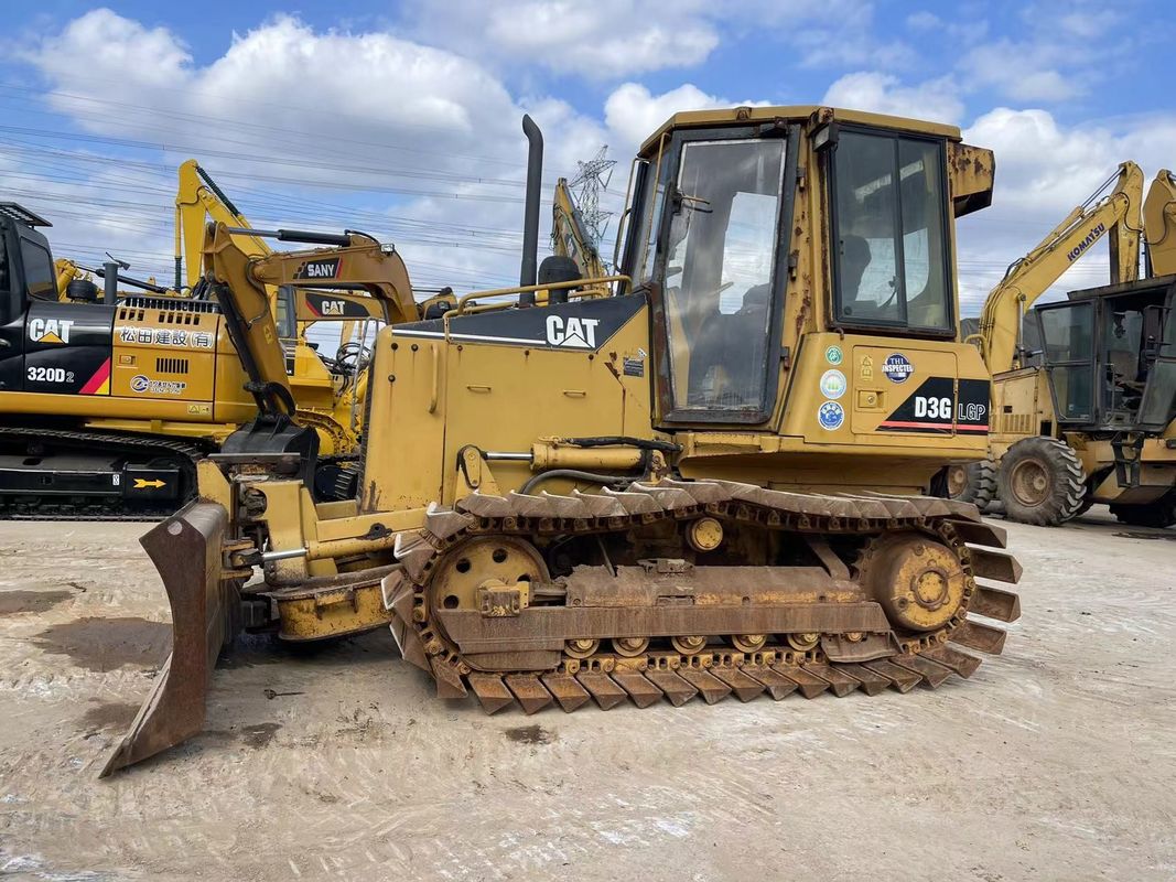 Originele kleur Gebruikte Caterpillar Dozer Tweedehands Cat D3G Bulldozer