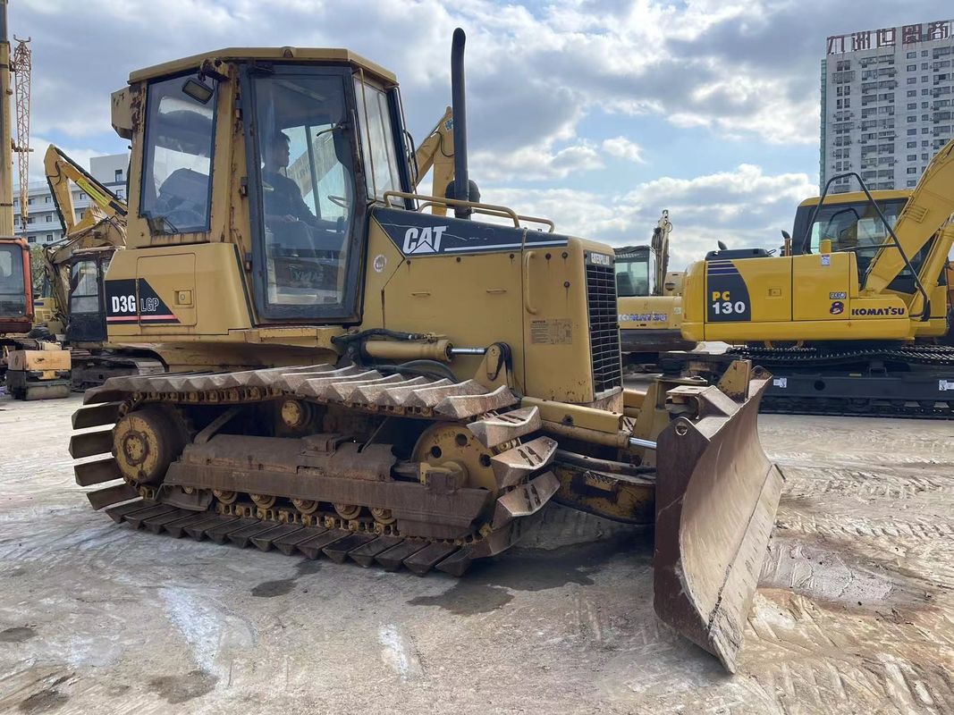 Originele kleur Gebruikte Caterpillar Dozer Tweedehands Cat D3G Bulldozer