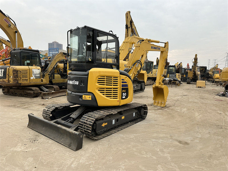 Gebruikte Komatsu PC50MR-2 Mini Graafmachine 5 Ton Gebruikte Japan Graafmachine Komatsu PC50