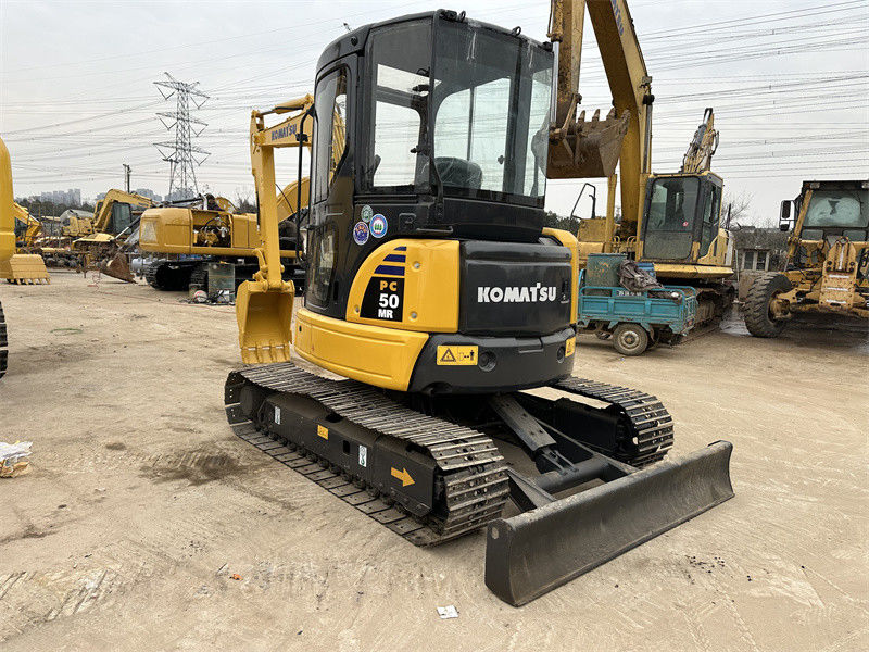 Gebruikte Komatsu PC50MR-2 Mini Graafmachine 5 Ton Gebruikte Japan Graafmachine Komatsu PC50