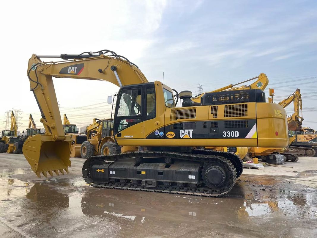 Gebruikte graafmachines rups 330D 30 ton grote katten graafmachines in goede staat