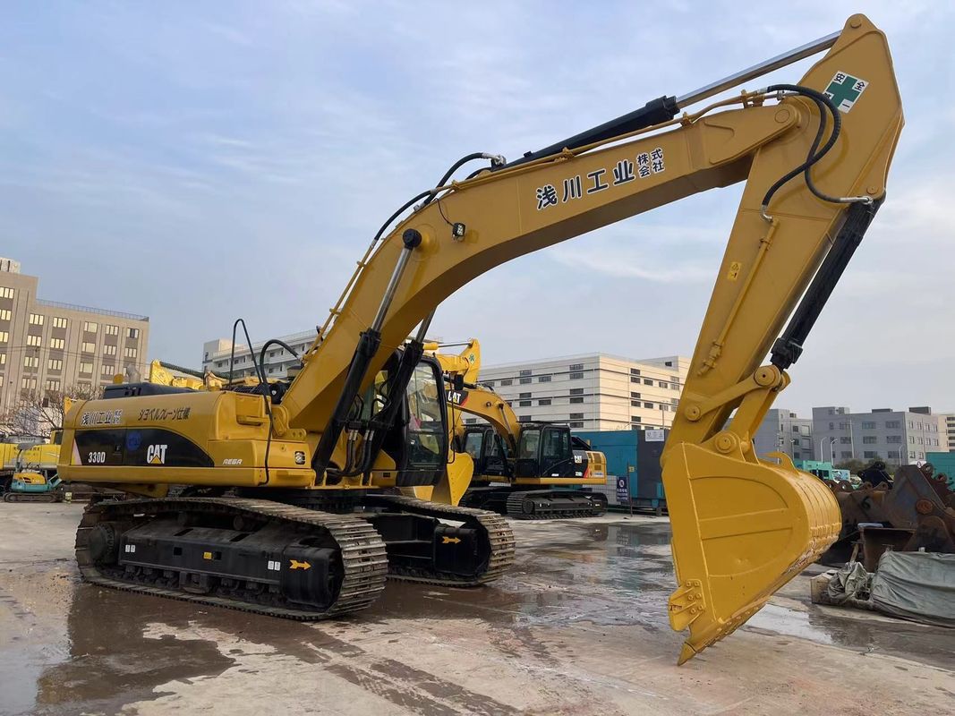 Gebruikte graafmachines rups 330D 30 ton grote katten graafmachines in goede staat