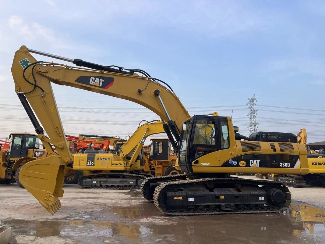 Gebruikte graafmachines rups 330D 30 ton grote katten graafmachines in goede staat