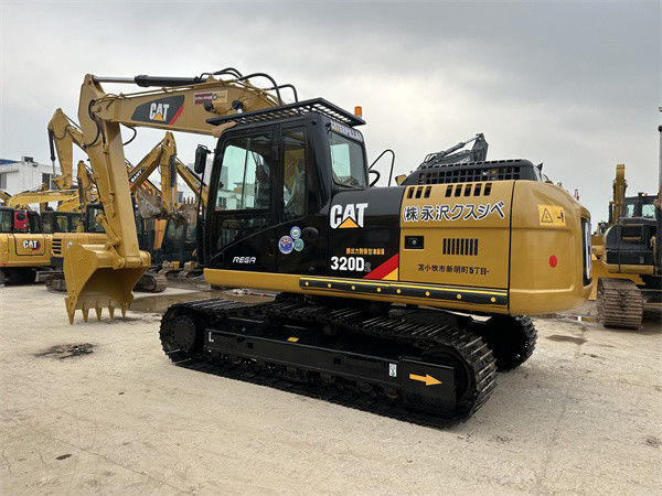 Crawler Moving Type Gebruikte Caterpillar Excavator 320D2 voor uw bouwbehoeften