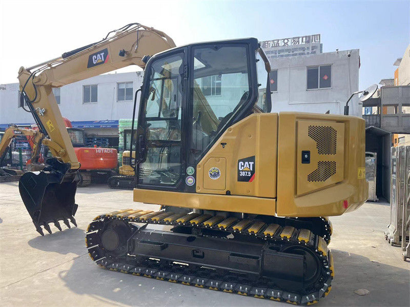 Nieuw model Gebruikte CAT 307.5 mini graafmachines Caterpillar 306 307 308 Crawler graafmachine