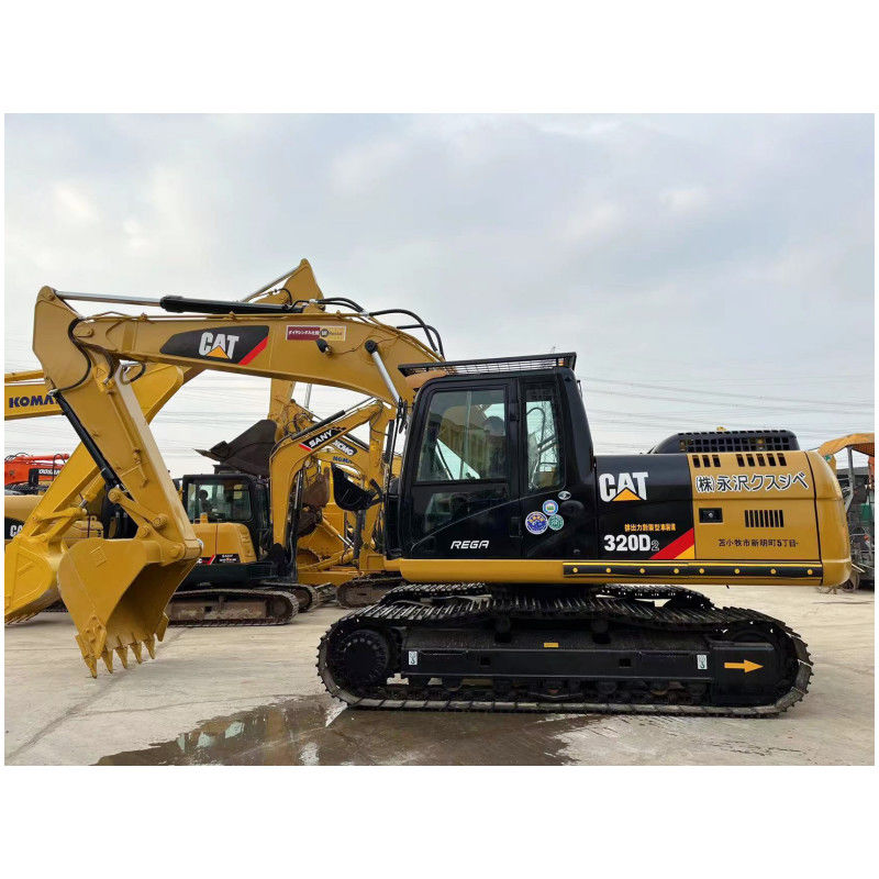 500-2000 uur gebruikt Caterpillar 320D2 graafmachine zonder olielek