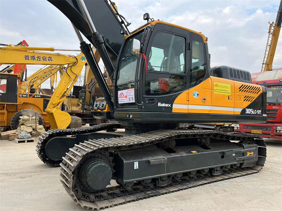 Laagste uren 2020 Hyundai 305LC 9T graafmachine met een referentiekistcapaciteit van 1,38 m3