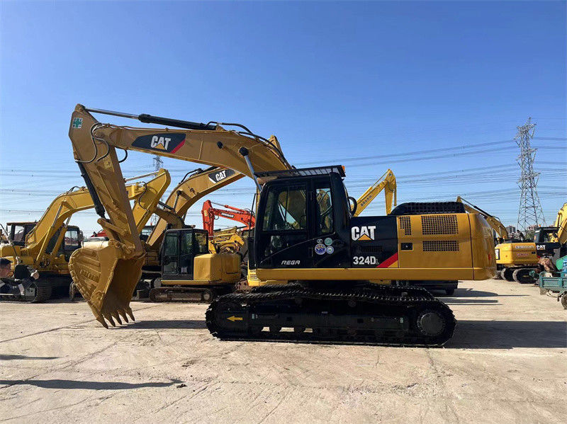 24 ton gebruikte CAT 324DL graafmachine met C7-motor originele kattengraafmachine