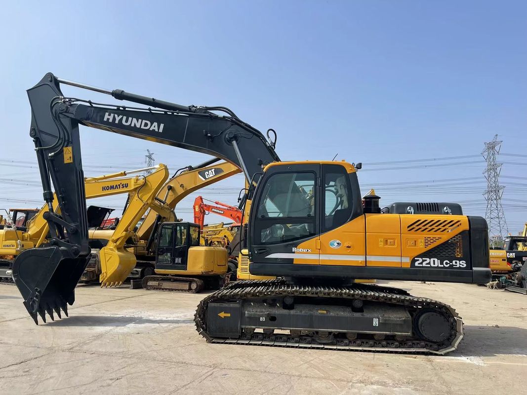 Hyundai 220LC-9S graafmachine Gebruikte 22 ton grote graafmachine