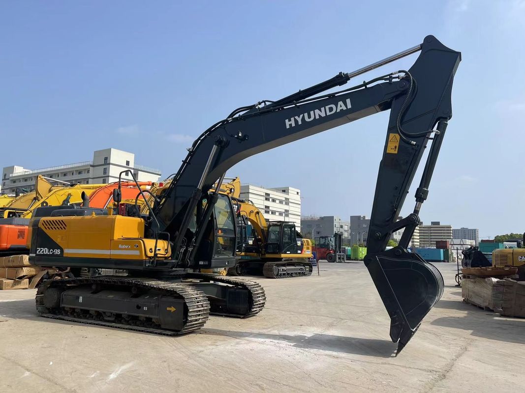 Hyundai 220LC-9S graafmachine Gebruikte 22 ton grote graafmachine