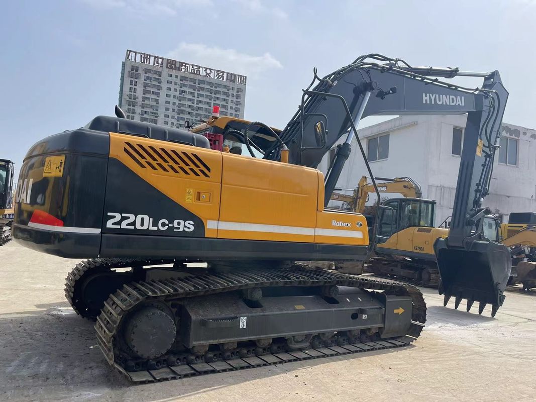 Hyundai 220LC-9S graafmachine Gebruikte 22 ton grote graafmachine