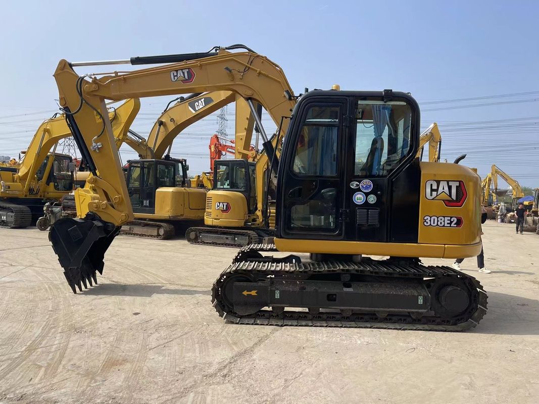 Gebruikte kleine kattengraver Cat 308E2 Graver 8 ton Mini-graver