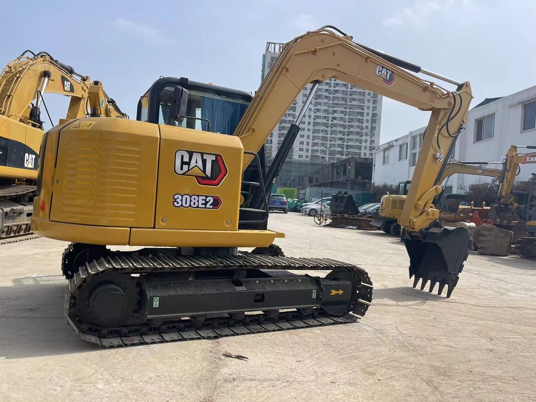 Gebruikte kleine kattengraver Cat 308E2 Graver 8 ton Mini-graver