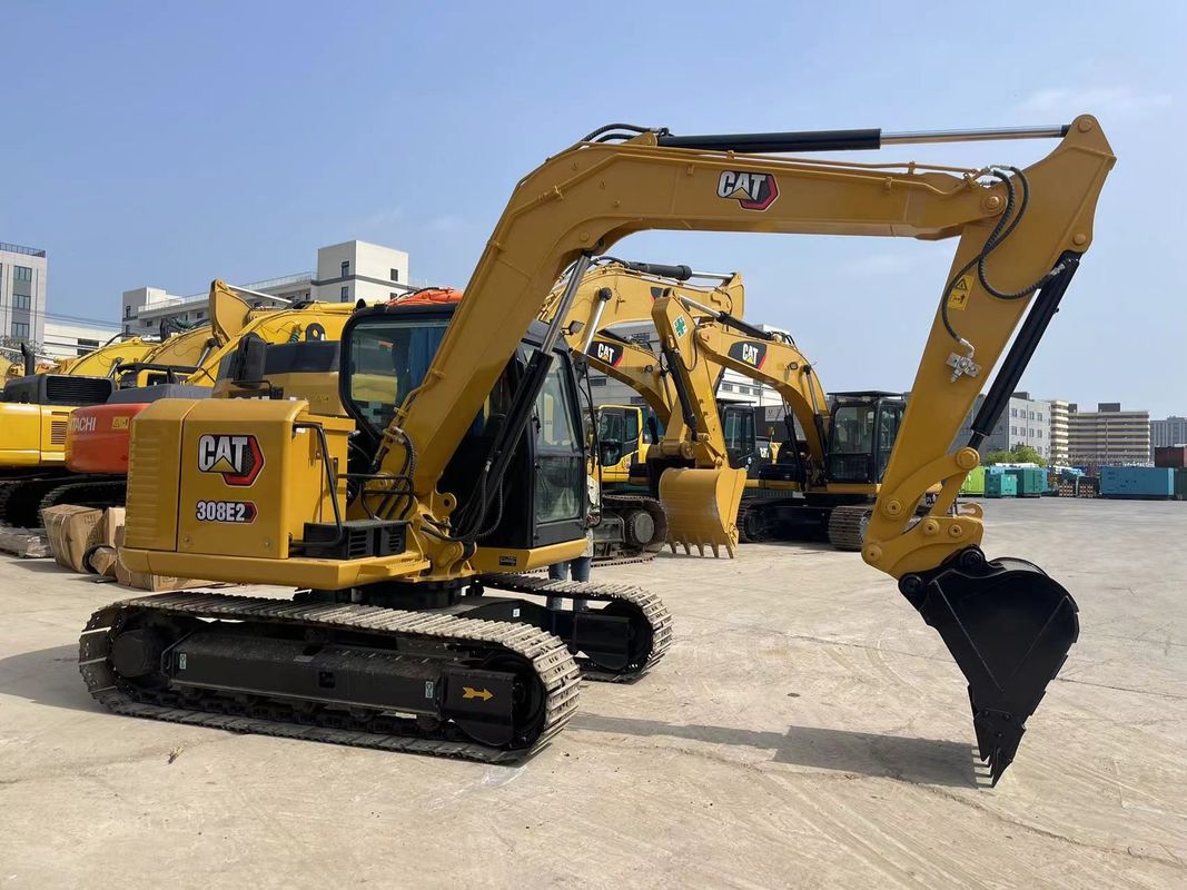 Gebruikte kleine kattengraver Cat 308E2 Graver 8 ton Mini-graver