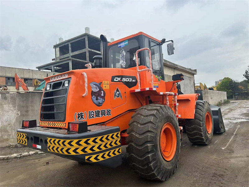 Oorspronkelijk Gebruikte Doosan DL503-9C wiellader Doosan DL503 gebruikte voorste laadmachine