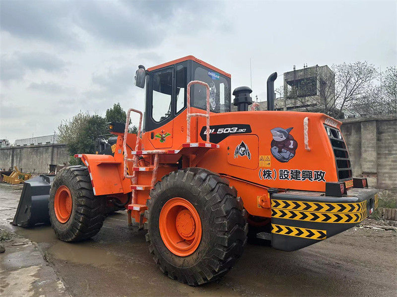 Oorspronkelijk Gebruikte Doosan DL503-9C wiellader Doosan DL503 gebruikte voorste laadmachine