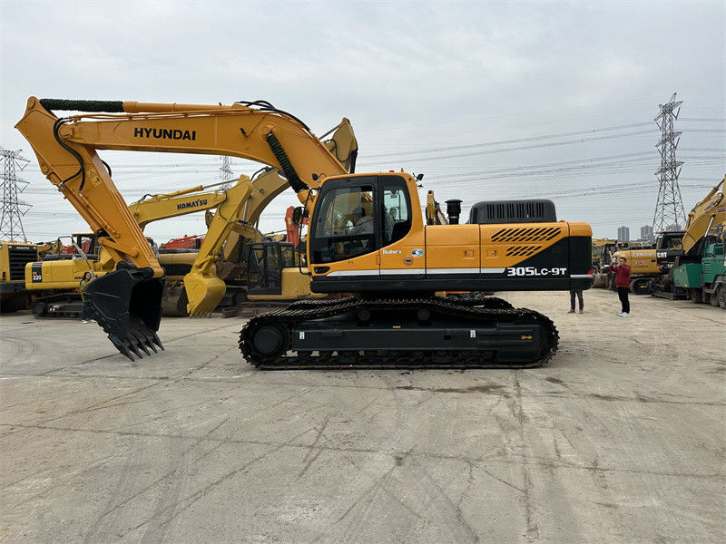 30 ton Gebruikte Hyundai R305LC-9S Graafmachine Korea Gebruikte Hyundai 305 Mining Digger