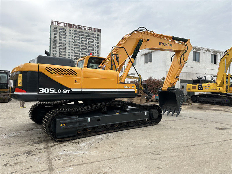 30 ton Gebruikte Hyundai R305LC-9S Graafmachine Korea Gebruikte Hyundai 305 Mining Digger