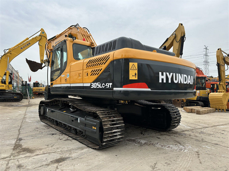 30 ton Gebruikte Hyundai R305LC-9S Graafmachine Korea Gebruikte Hyundai 305 Mining Digger