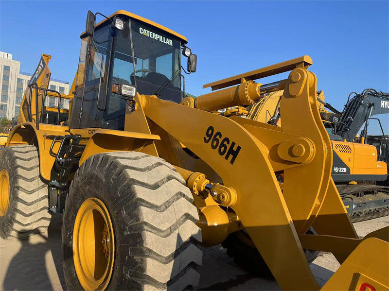 Gebruikte CAT 966H wielladder Caterpillar CAT 966 voorladder met krachtige dieselmotor