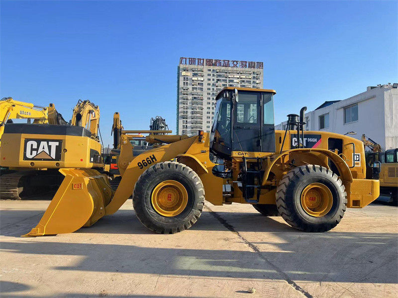 Gebruikte CAT 966H wielladder Caterpillar CAT 966 voorladder met krachtige dieselmotor