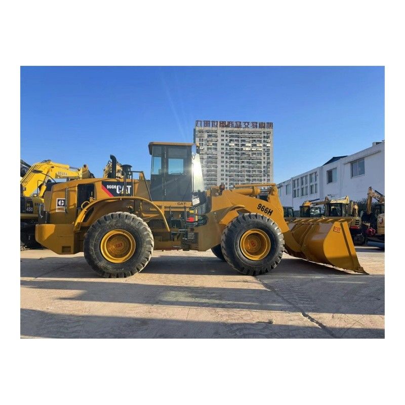Gebruikte CAT 966H wielladder Caterpillar CAT 966 voorladder met krachtige dieselmotor