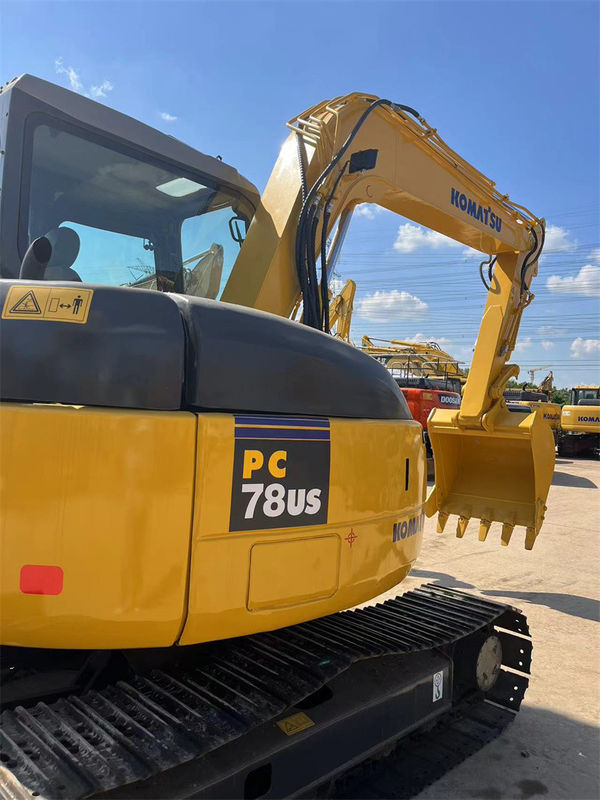 Originele Japanse gebruikte Komatsu PC78us Crawler Excavator PC78US-6 Mini Excavator