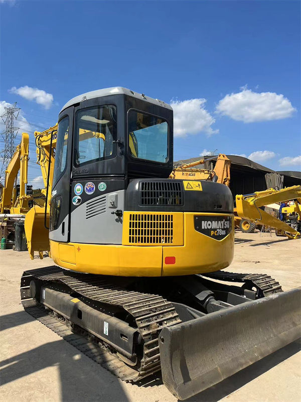 Originele Japanse gebruikte Komatsu PC78us Crawler Excavator PC78US-6 Mini Excavator