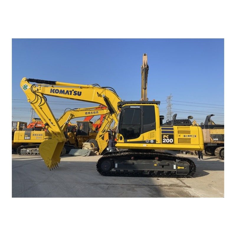 Warme verkoop Gebruikte Japan Excavator 20 ton gebruikte Komatsu PC200-8N1 Excavator PC220 PC210