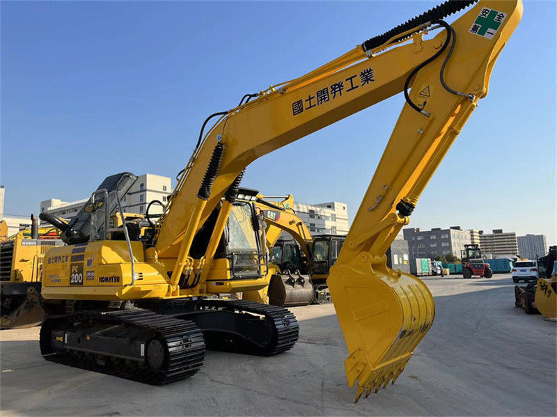 Warme verkoop Gebruikte Japan Excavator 20 ton gebruikte Komatsu PC200-8N1 Excavator PC220 PC210