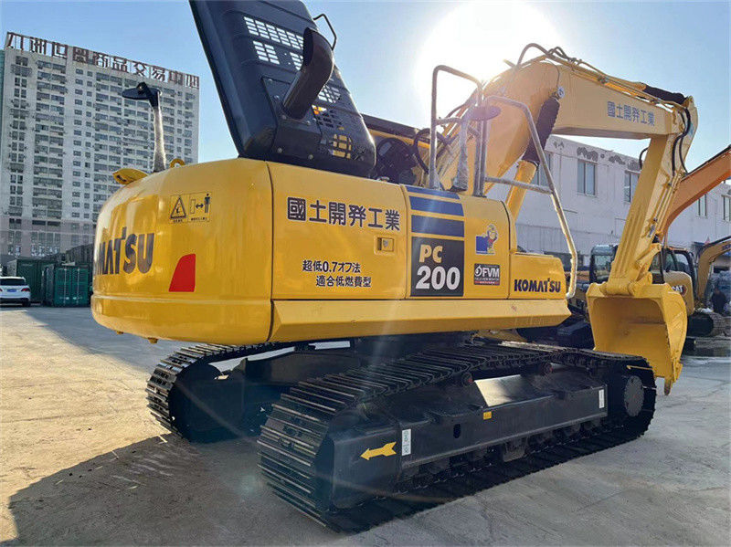 Warme verkoop Gebruikte Japan Excavator 20 ton gebruikte Komatsu PC200-8N1 Excavator PC220 PC210