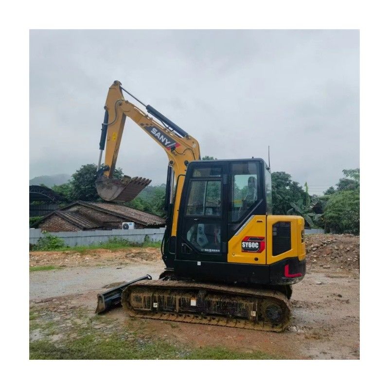 China Sany SY60C Pro Gebruikte graafmachine tweedehands 6 ton Sany sy60 Mini Digger