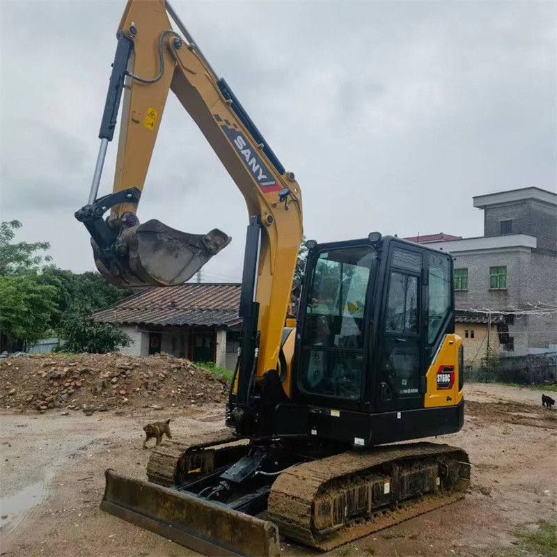 China Sany SY60C Pro Gebruikte graafmachine tweedehands 6 ton Sany sy60 Mini Digger