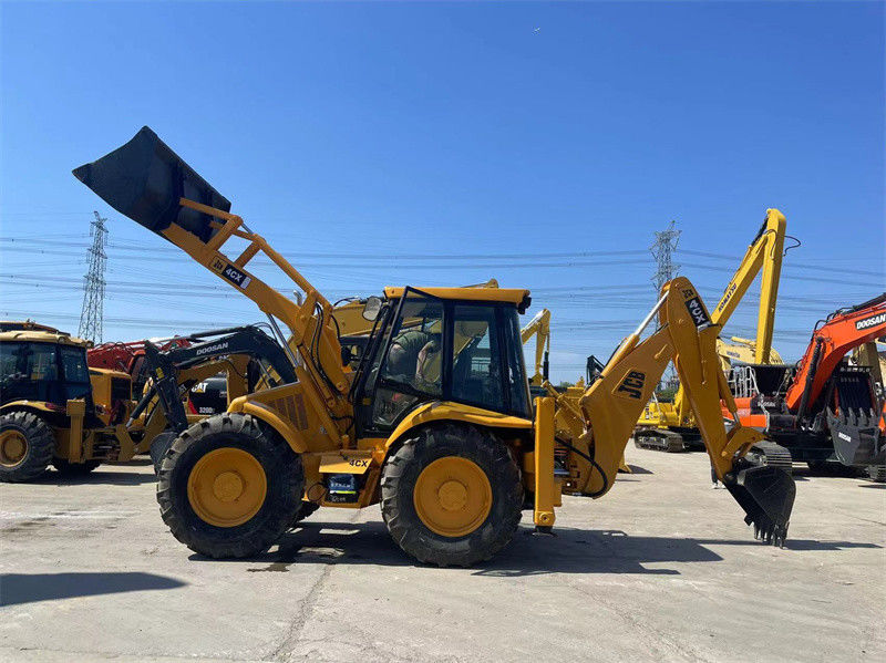 Oorsprong VSA Gebruikte JCB 4CX Backhoe Loader tweedehands JCB 4CX Wheel Backhoe Loader