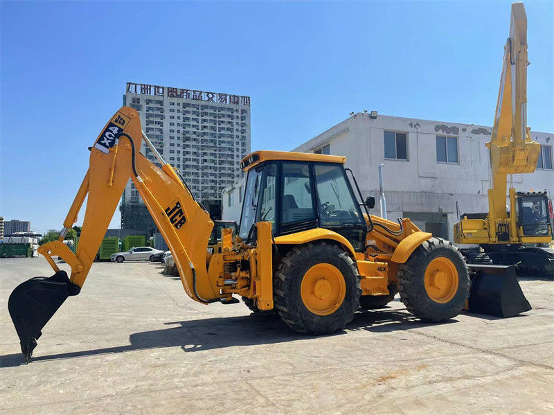 Oorsprong VSA Gebruikte JCB 4CX Backhoe Loader tweedehands JCB 4CX Wheel Backhoe Loader