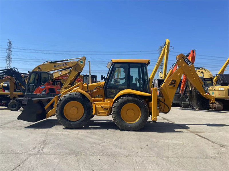Oorsprong VSA Gebruikte JCB 4CX Backhoe Loader tweedehands JCB 4CX Wheel Backhoe Loader