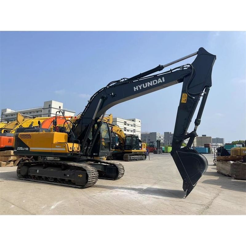 Heavy Duty Digger Hyundai R220 9S Algemene afmeting 9.55m*2.99m*3.08m