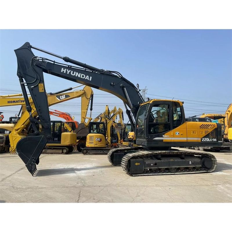Heavy Duty Digger Hyundai R220 9S Algemene afmeting 9.55m*2.99m*3.08m