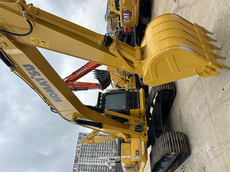 Gebruikte Komatsu PC200-8 Gebruikte Japan graafmachine Uitstekende staat Middengrote Hydraulische graafmachine