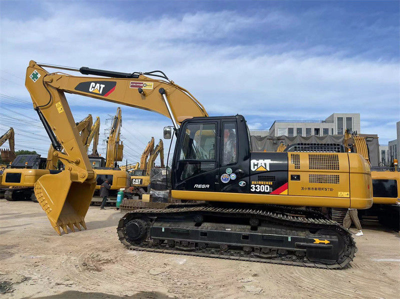 2021 Gebruikte Caterpillar 330D Crawler Graafmachine 30 Tonnen CAT 330 Graafmachines Klaar om te Verschepen