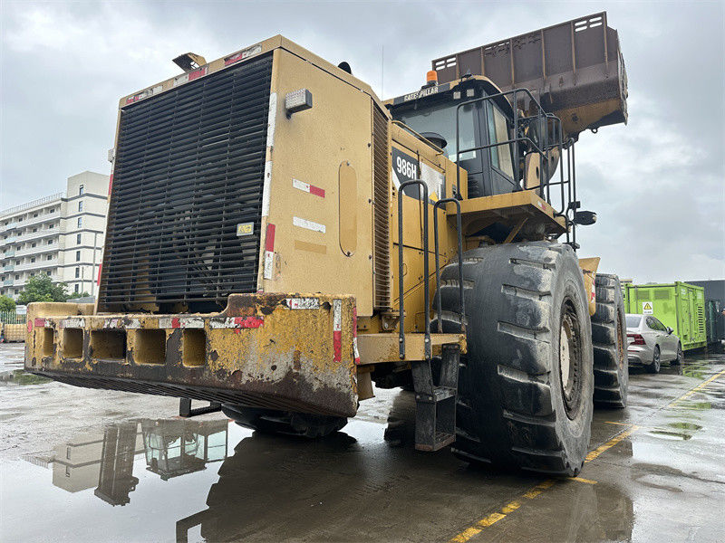 Oorspronkelijke gebruikte CAT 986H wiellader Caterpillar CAT 986 grote voorkantlader
