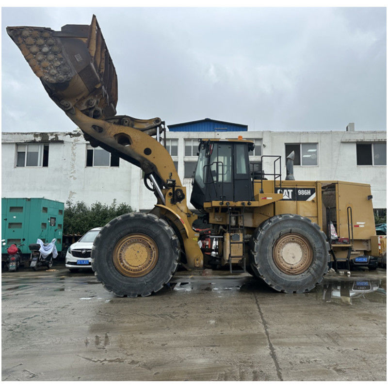 Oorspronkelijke gebruikte CAT 986H wiellader Caterpillar CAT 986 grote voorkantlader
